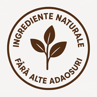 Ingrediente naturale fără alte adaosuri chimicale